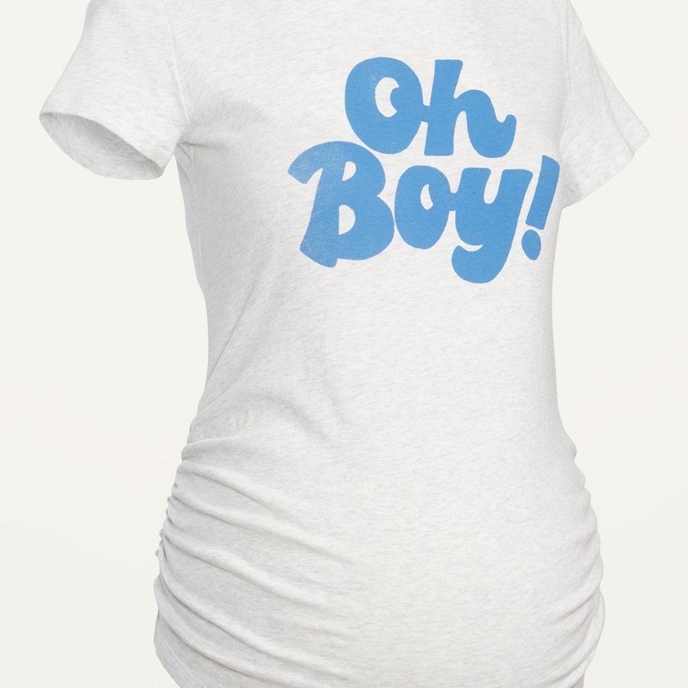 It’s A Boy Maternity T-Shirt. Size S.